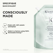Kerastase Bain Divalent Shampoo Refill Pouch for Oily Hair Sustanability Zennkai Canada