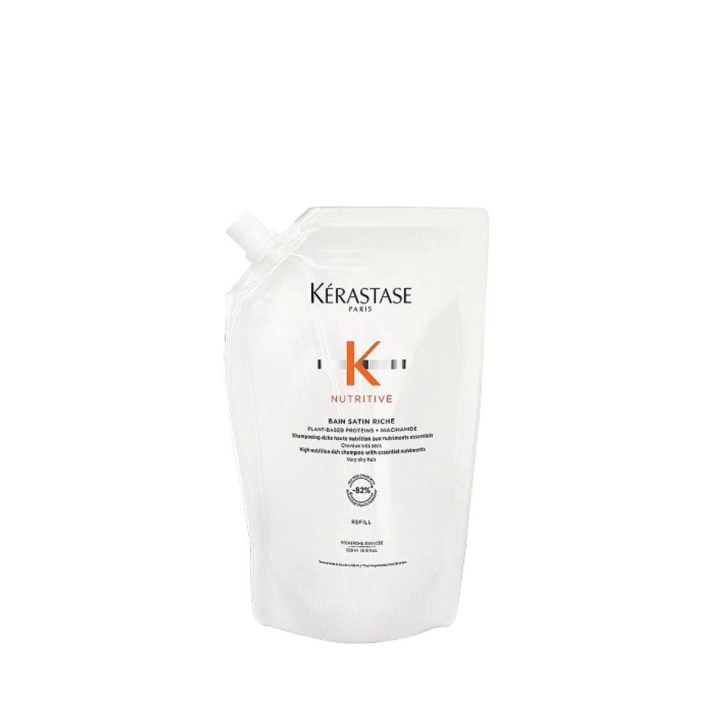Kerastase Nutritive Bain Satin Riche Shampoo Refill Pouch 500ml - Zennkai