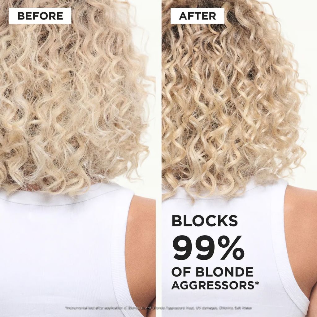 Kerastase Blond Absolu Blonde Guard for Blonde or highlighted hair Before and After - Zennkai