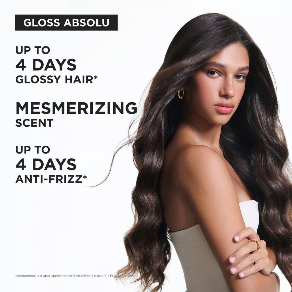 Kerastase Gloss Absolu Bain Creme Hydra-Glaze Shampoo for Thick Frizzy Hair Zennkai Canada