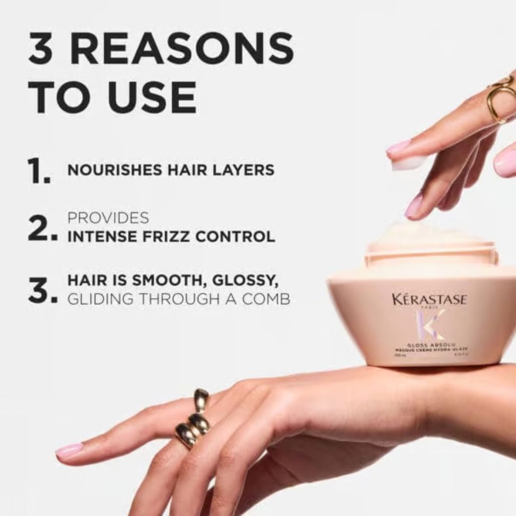 Kerastase Gloss Absolu Masque Creme intense frizz control Zennkai Canada