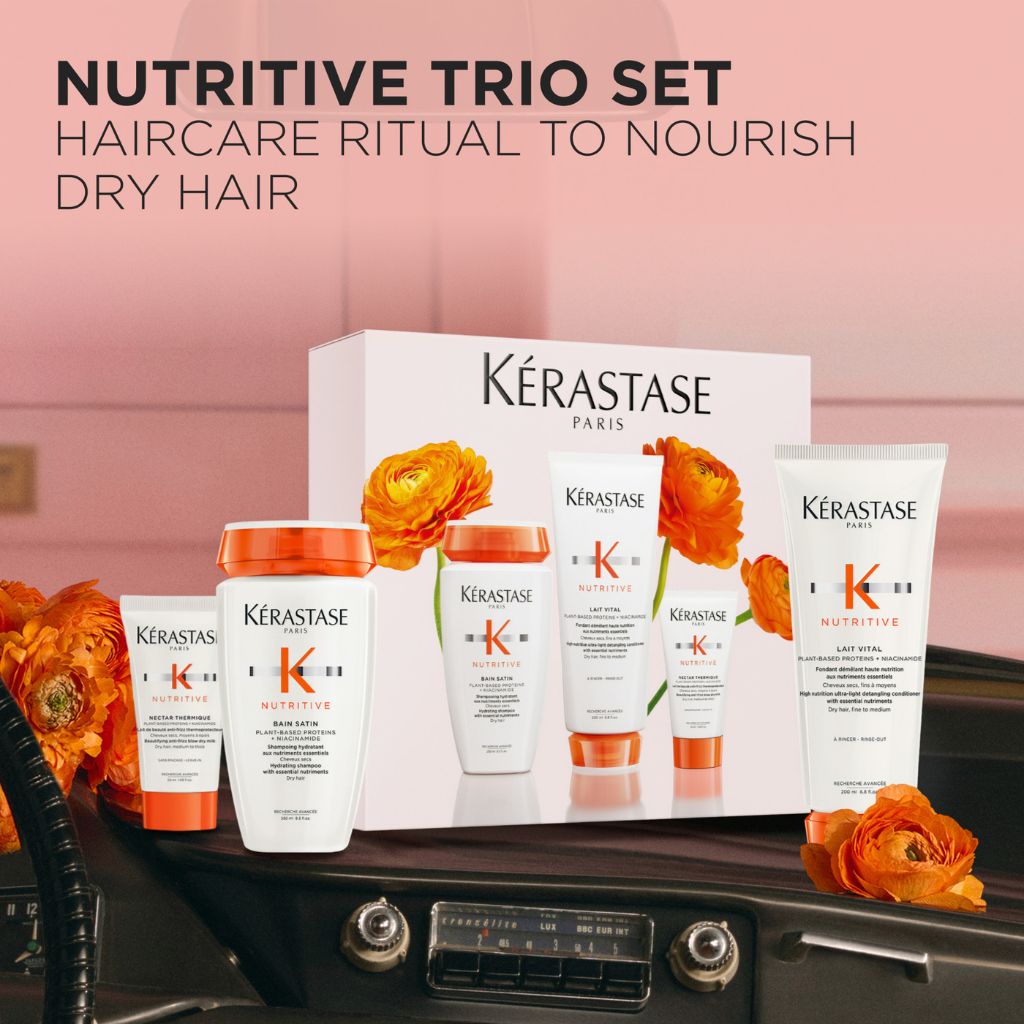 Kérastase シャンプーセット 1000ml×2 Kérastase Nutritive Spring Coffret | Dry Hair Trio | Zennkai
