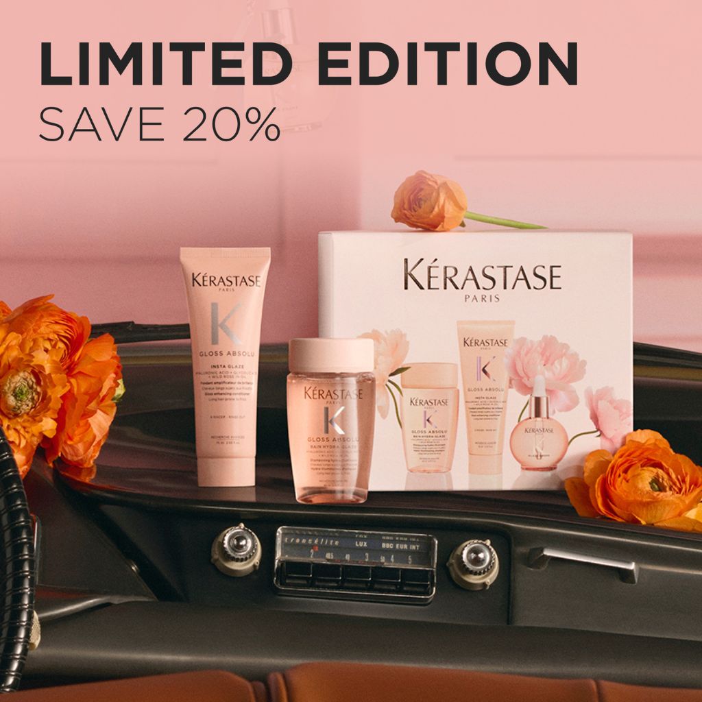 Kérastase Gloss Absolu Travel Set | Frizz Control & Shine | Zennkai