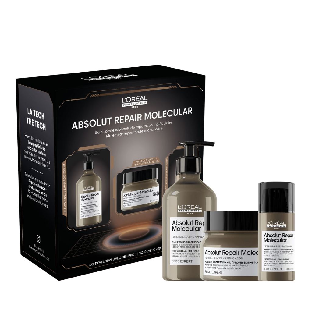 L'Oreal Professionnel Absolut Repair Molecular Repair Set - Zennkai