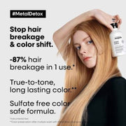 L'Oreal Professionnel Metal Detox Anti-Metal Shampoo - Key Benefits - Zennkai