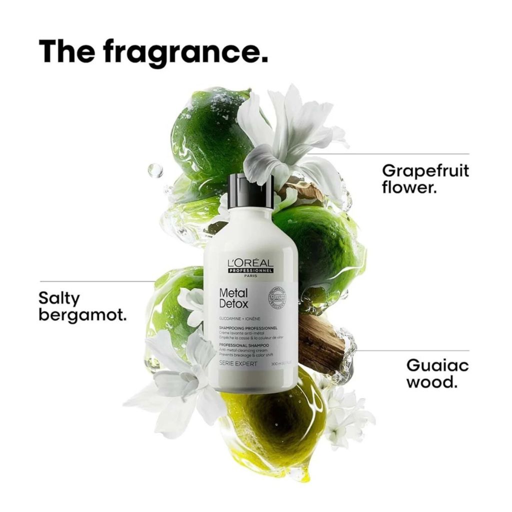 L'Oreal Professionnel Metal Detox Anti-Metal Shampoo - Fragrance Notes - Zennkai