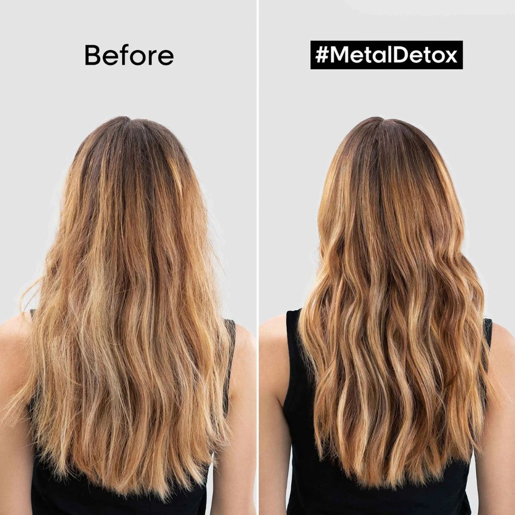 L'Oreal Professionnel Metal Detox Anti-Metal Shampoo - Before and After - Zennkai