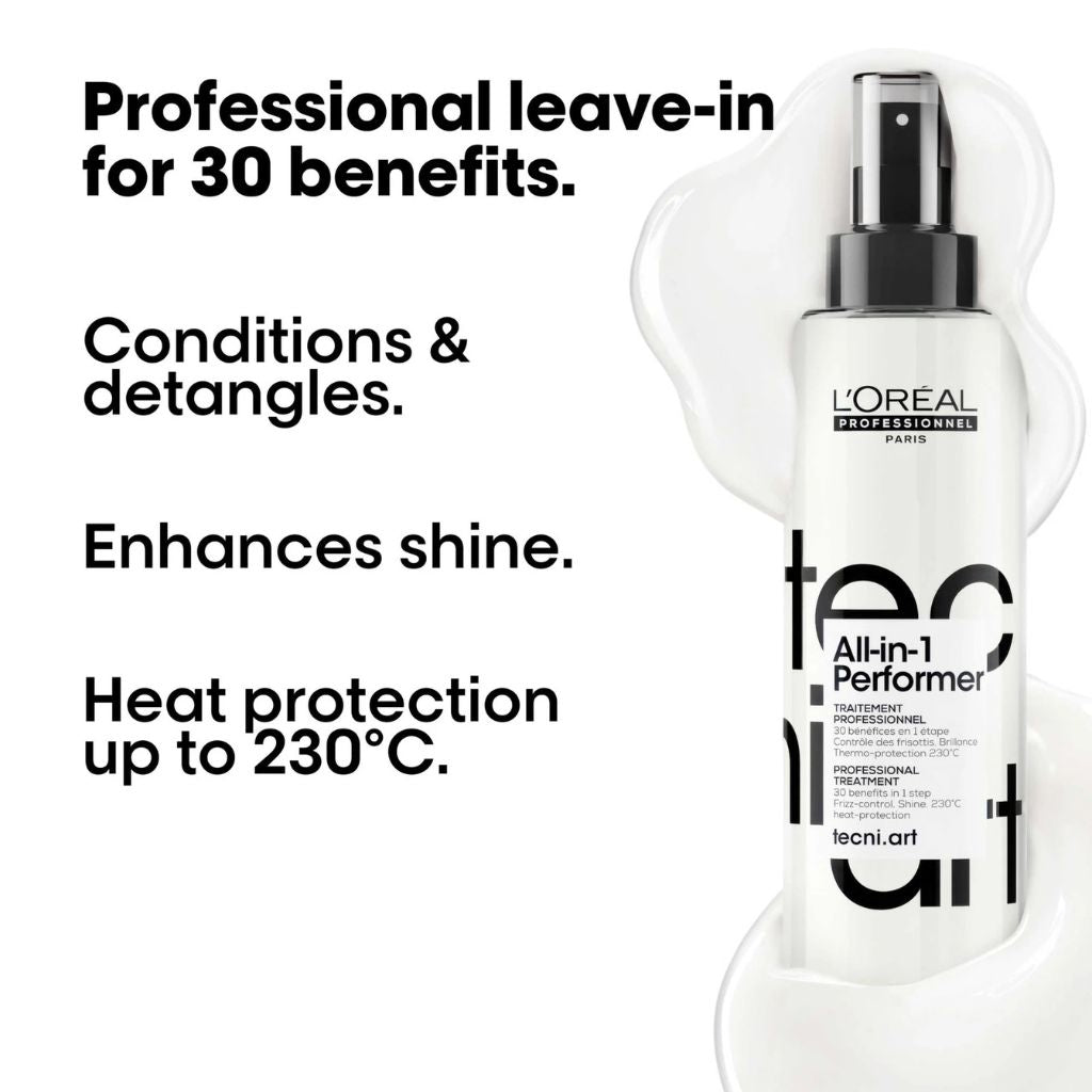 L'Oreal Professionnel Techni Art All-in-1 Performer Key Benefits - Zennkai