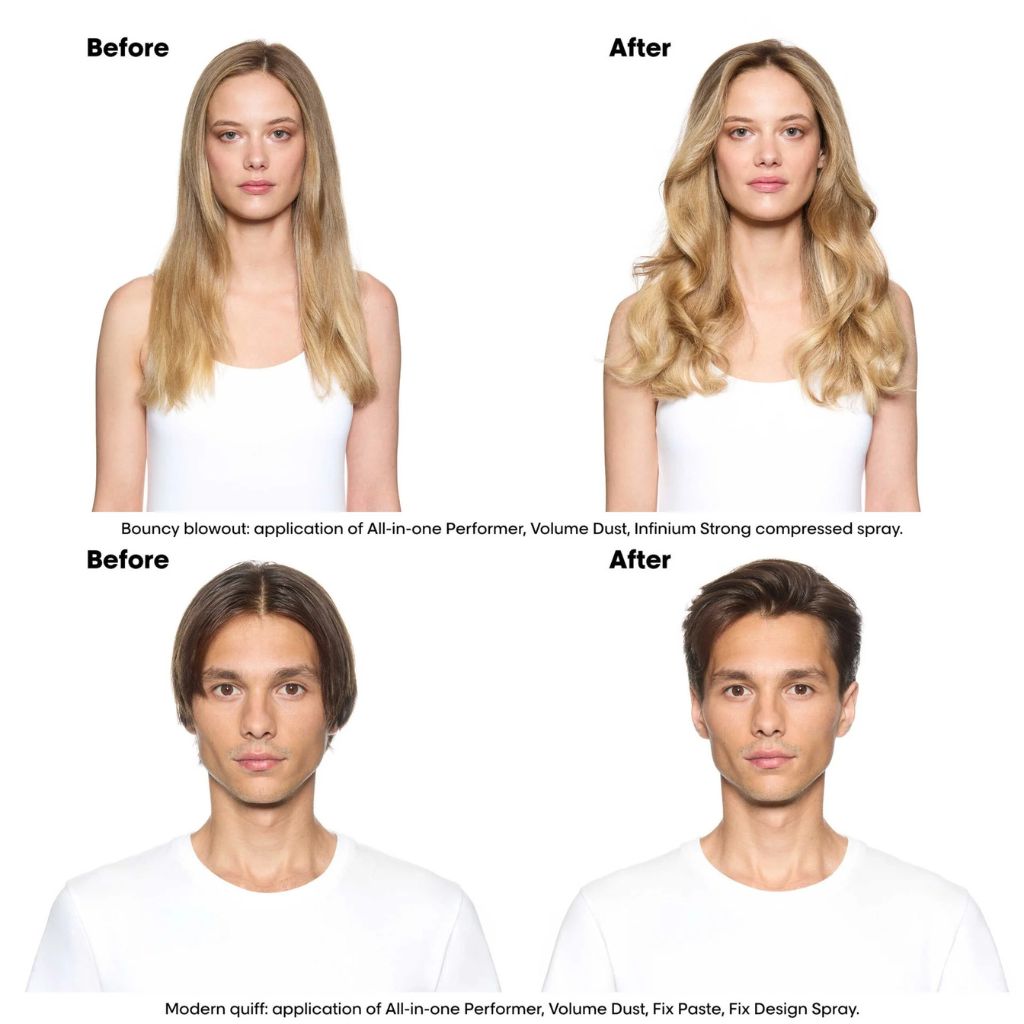 L'Oreal Professionnel Techni Art All-in-1 Performer Before and After - Zennkai