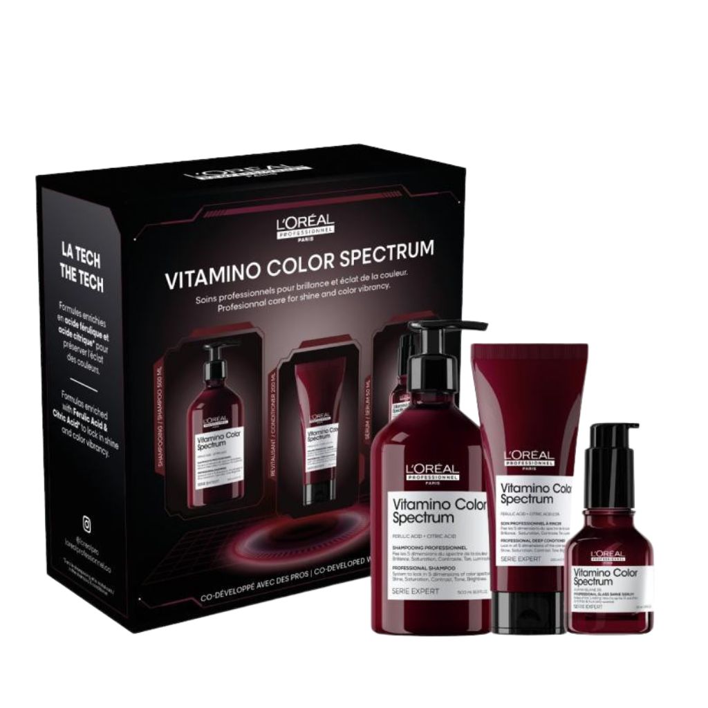 L'Oreal Professionnel Vitamino Color Spectrum Shine & Color Vibrancy Set - Zennkai