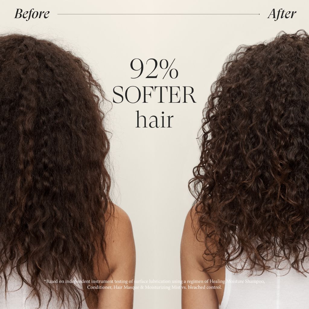 L'ANZA Healing Moisture Shampoo 950ml 92% softer hair clinically proven result Zennkai