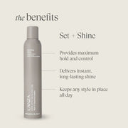 L'ANZA Keratin Healing Oil Finishing Spray four wildcrafted botanical oils ingredient callout Zennkai