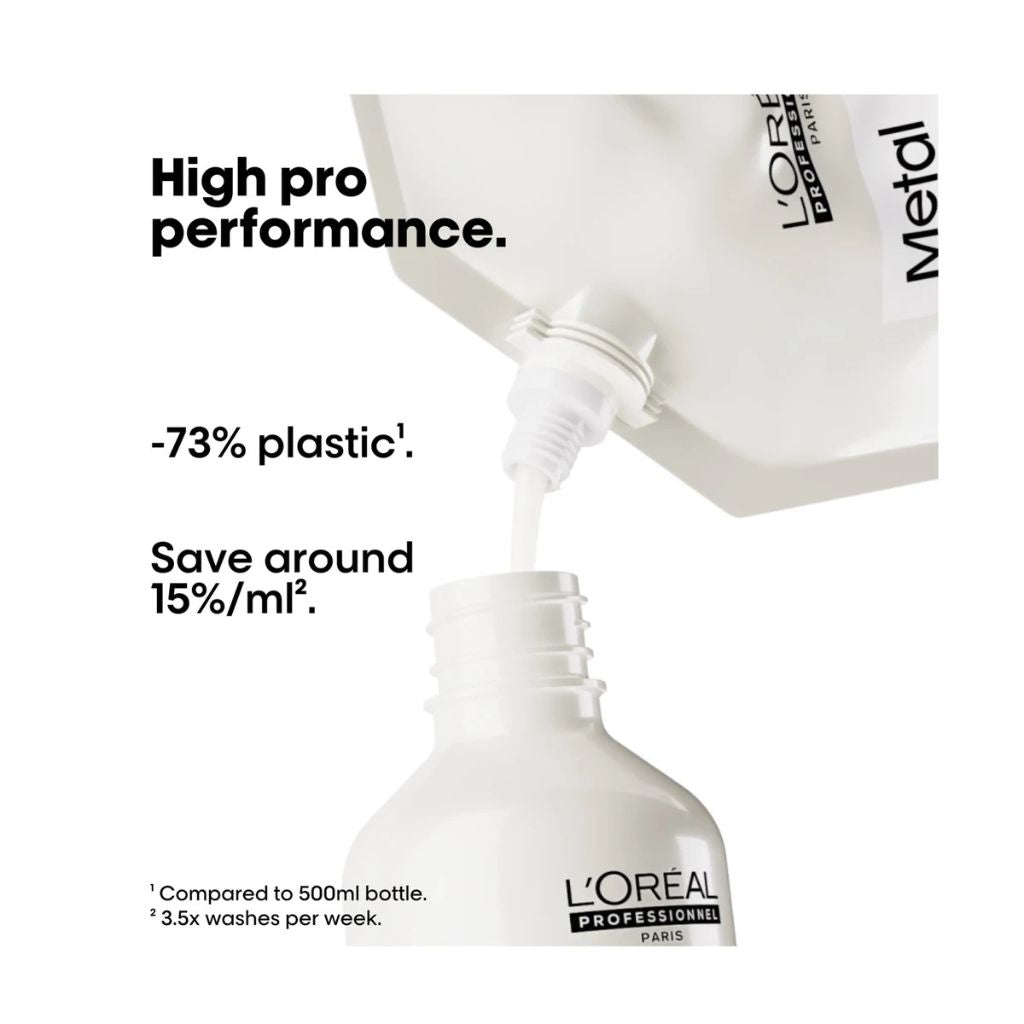 L'Oréal Professionnel Metal Detox collection — shampoo refill, mask, oil and pre-treatment at Zennkai