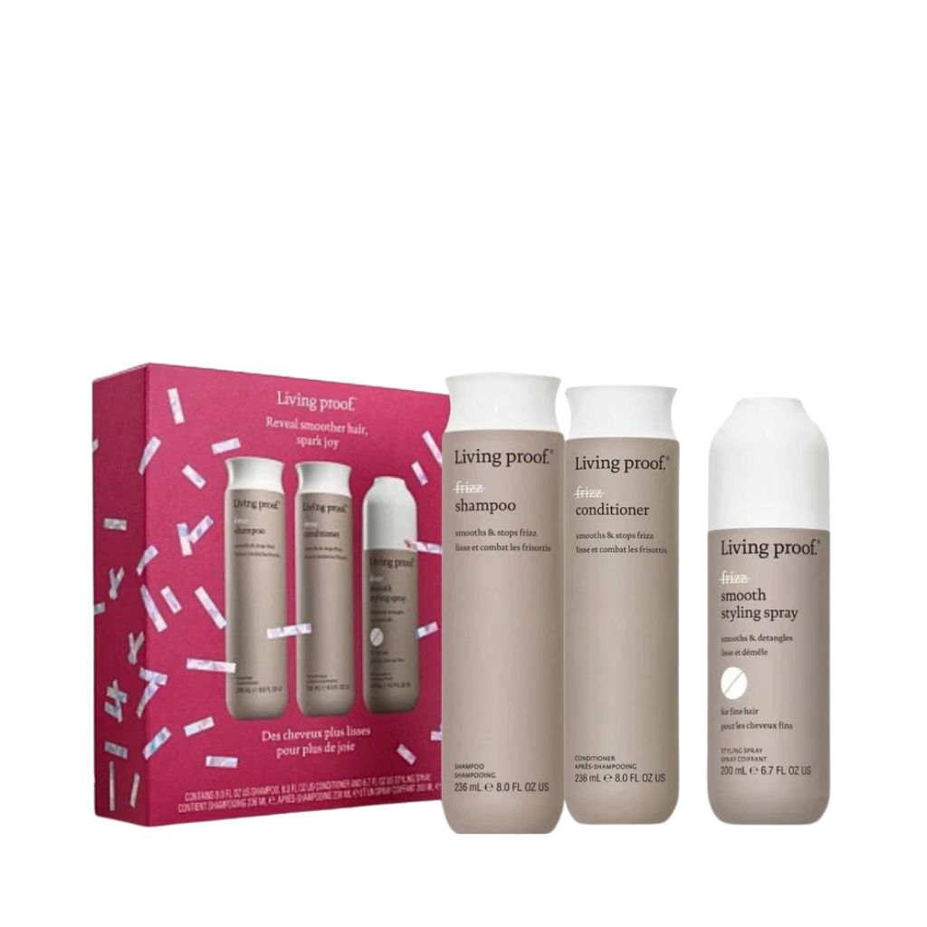 Living Proof Reveal Smoother Hair No Frizz Holiday Set