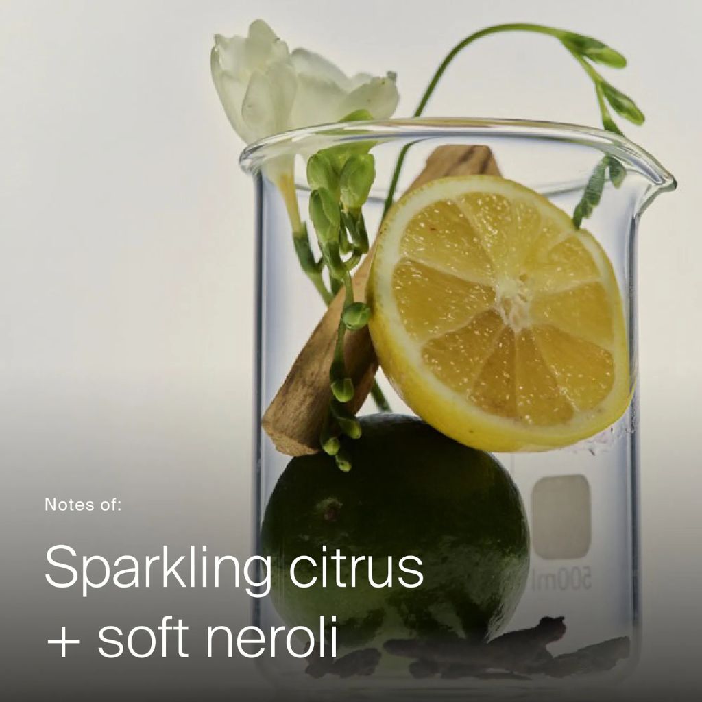 Living Proof Style Refresh Mist sparkling citrus and neroli fragrance profile