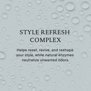 Living Proof Style Refresh Complex — amino acids and polypeptides reset hydrogen bonds for reshapeable hair