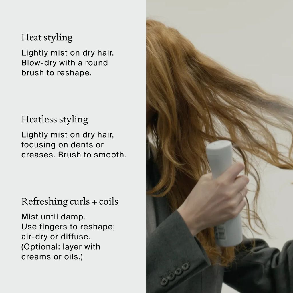 Living Proof Style Refresh Complex — amino acids and polypeptides reset hydrogen bonds for reshapeable hair