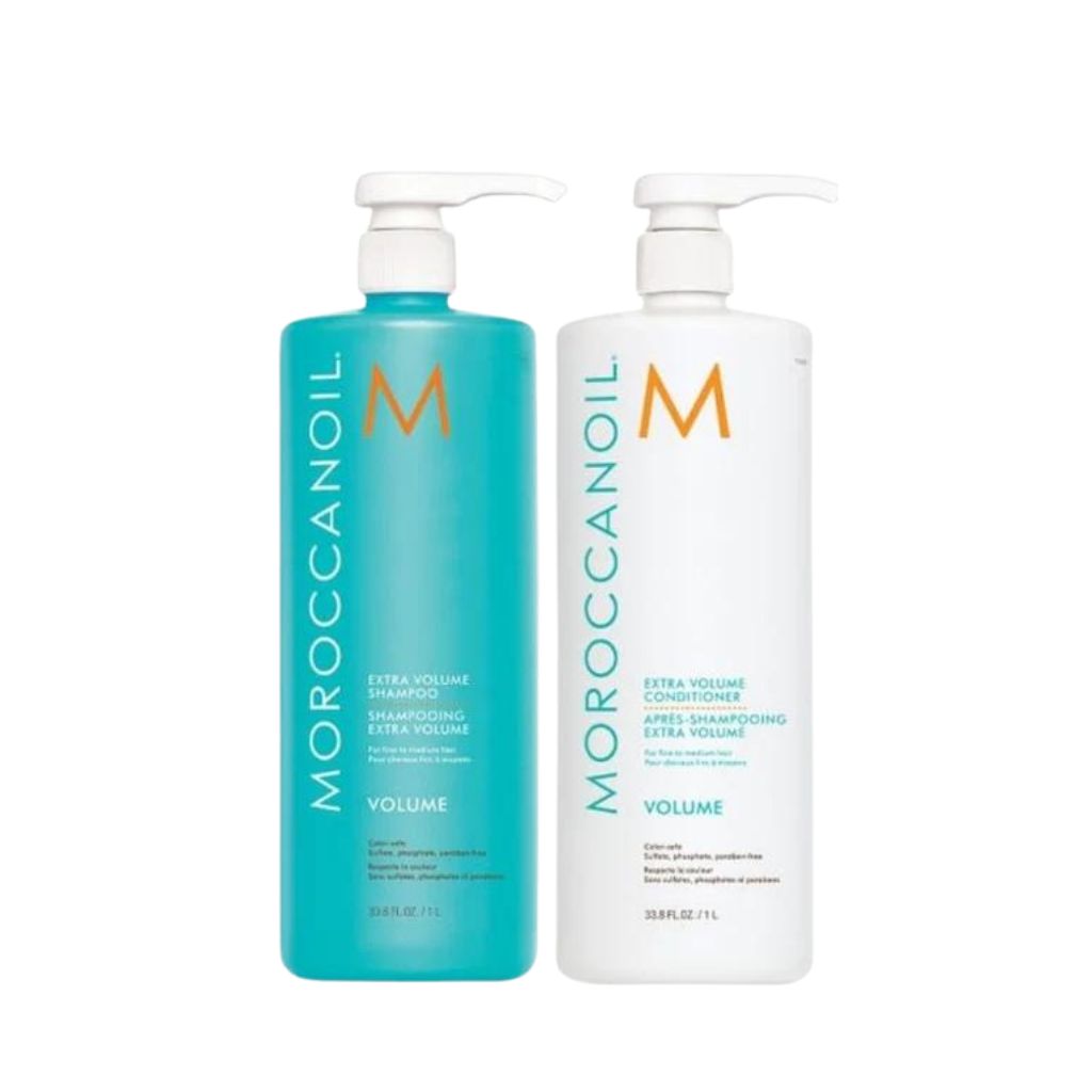 MoroccanOil Extra Volume 1 litre professional argan oil volume fine hair shampoo conditioner Canada