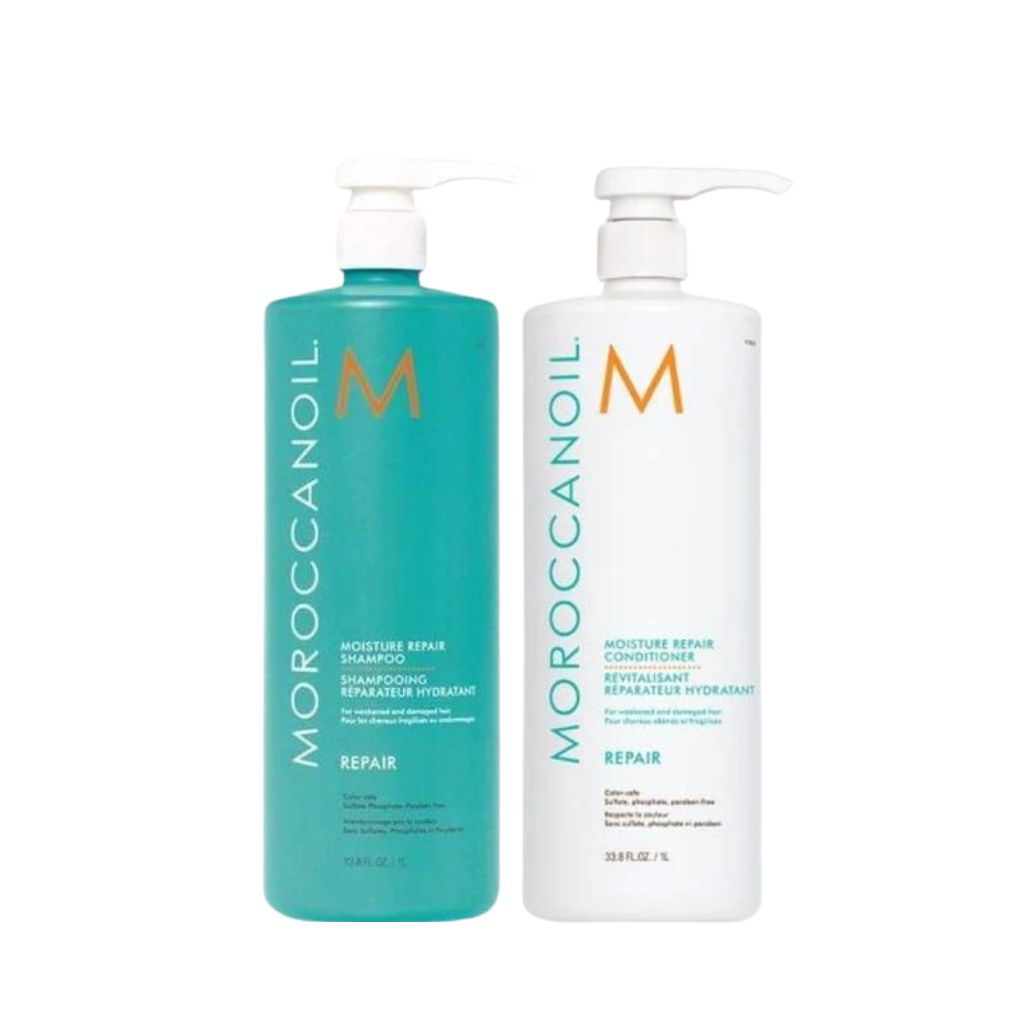 MoroccanOil Moisture Repair 1 litre professional argan oil repair shampoo conditioner Canada