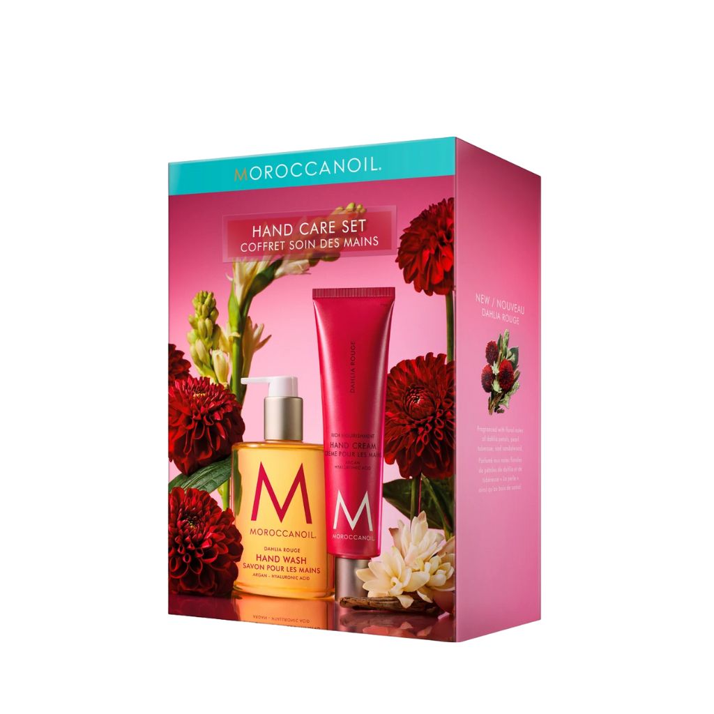 MoroccanOil Dahlia Rouge Hand Care Set