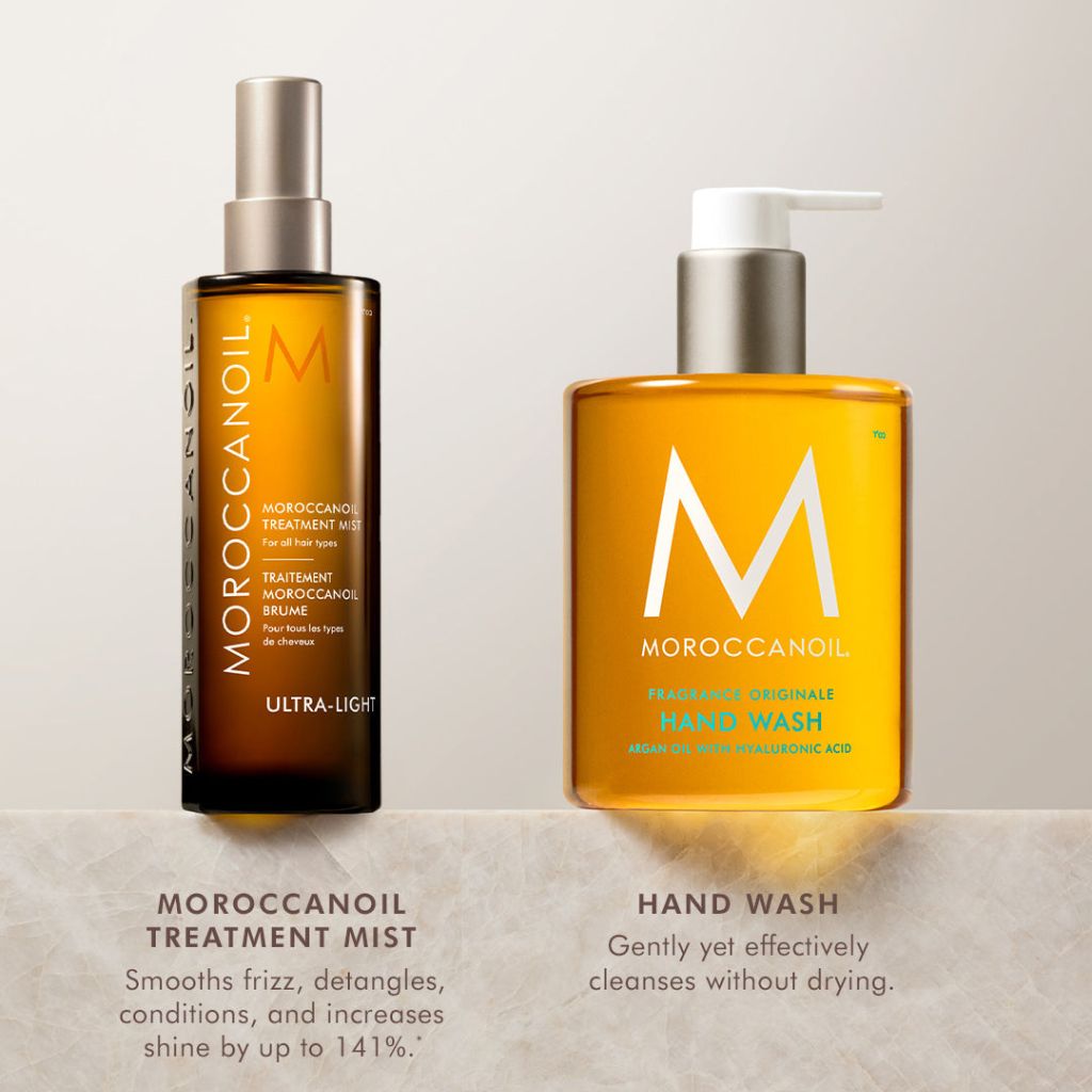 MoroccanOil Hair & Hand Heroes Set with Treatment Mist Key Benefits - Zennkai
