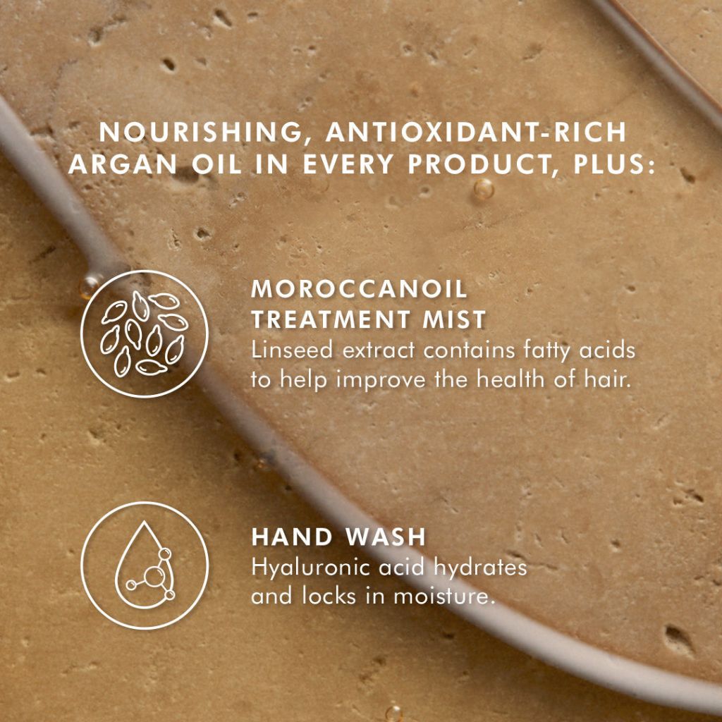 MoroccanOil Hair & Hand Heroes Set with Treatment Mist Key Ingredients - Zennkai