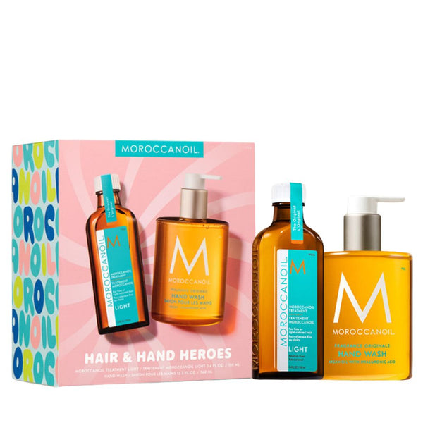 MoroccanOil Hair & Hand Heroes Sett with Treatment Oil Light - Zennkai