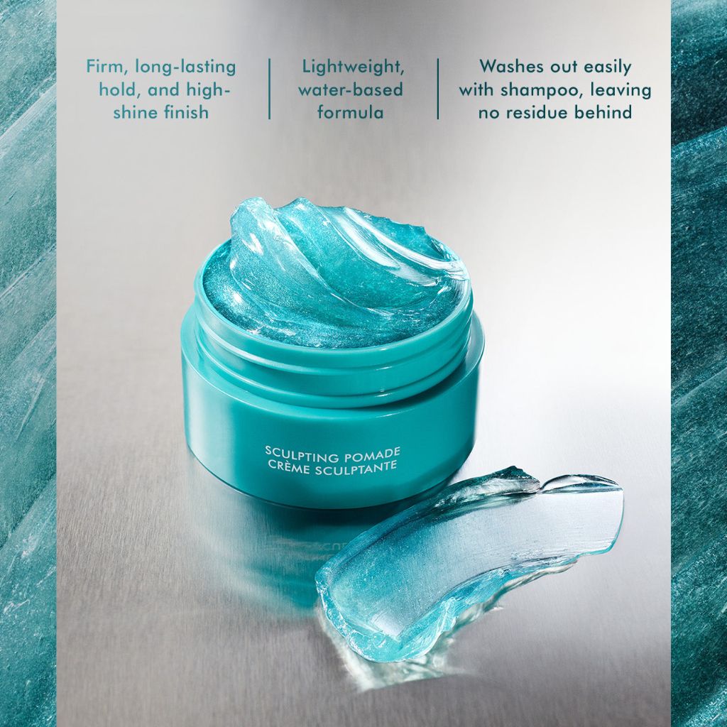 MoroccanOil Sculpting Pomade - High Hold & High Shine Features and Benefits - Zennkai