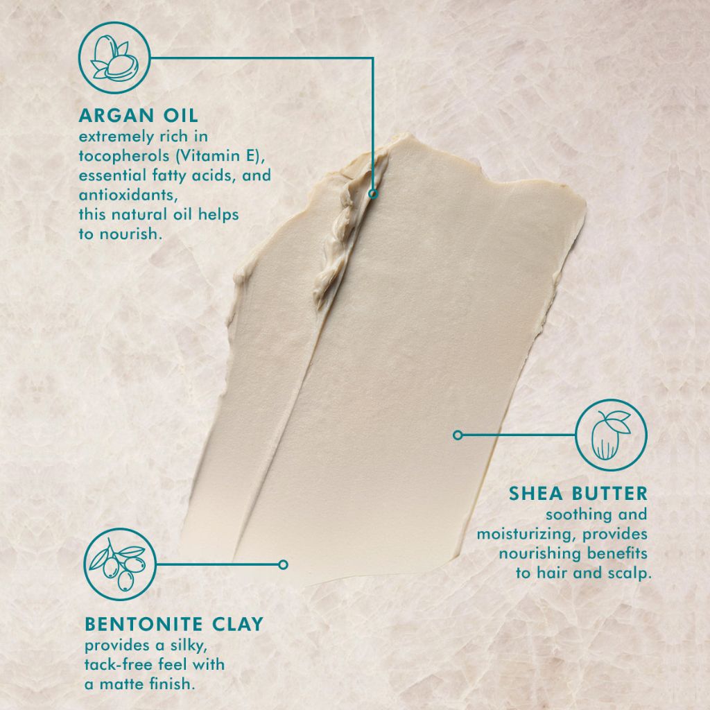 Moroccanoil Texture Clay for Medium Hold and Matte Finish Key Ingredients - Zennkai