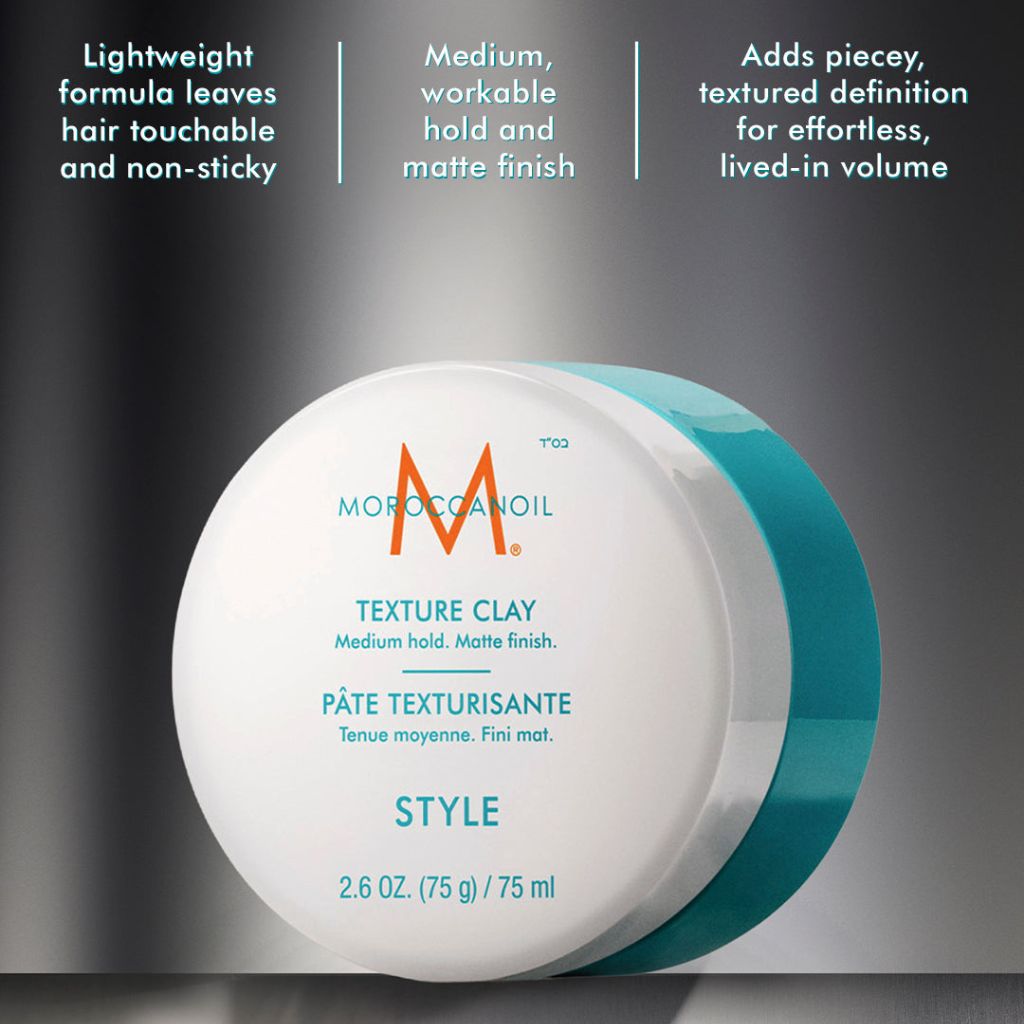 Moroccanoil Texture Clay for Medium Hold and Matte Finish Features and Benefits - Zennkai