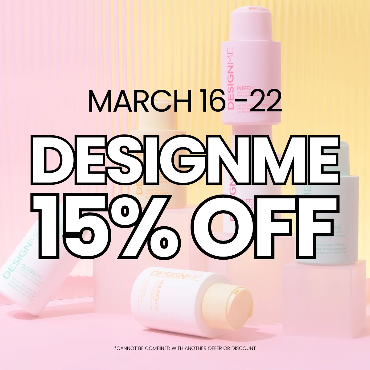 15% off DESIGNME Flash Sale