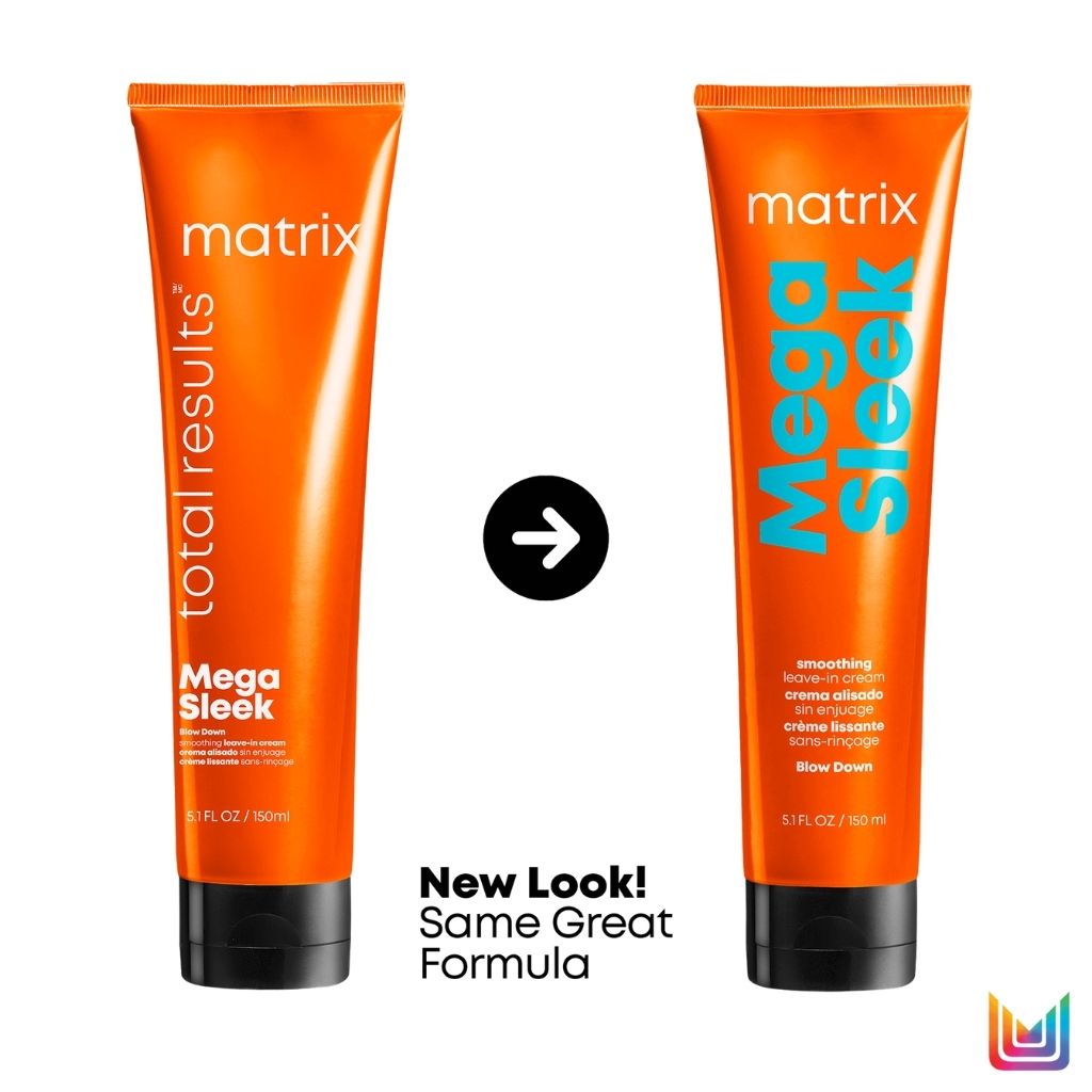 Matrix Mega Sleek Blow Down Smoothing Leave-in Cream