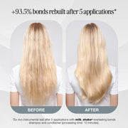 Milkshake Everlasting Bonds Mask Before and After Blonde Hair - Zennkai