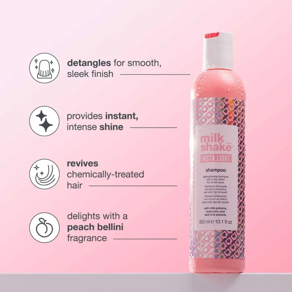Mikshake Insta.Light Strengthening Shampoo for All Hair Types Key Features - Zennkai
