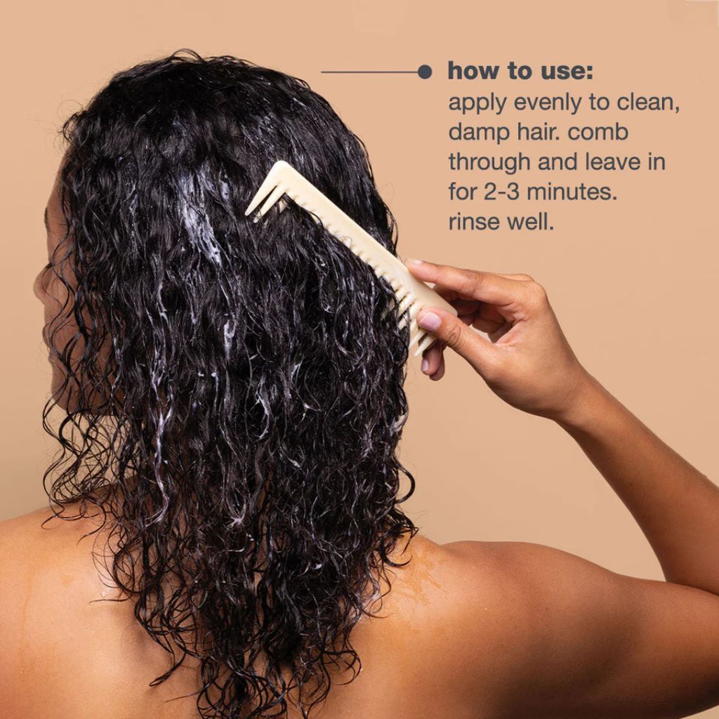 How to use milk_shake Integrity & Strength Conditioner — apply to damp lengths, leave 2–3 minutes, rinse