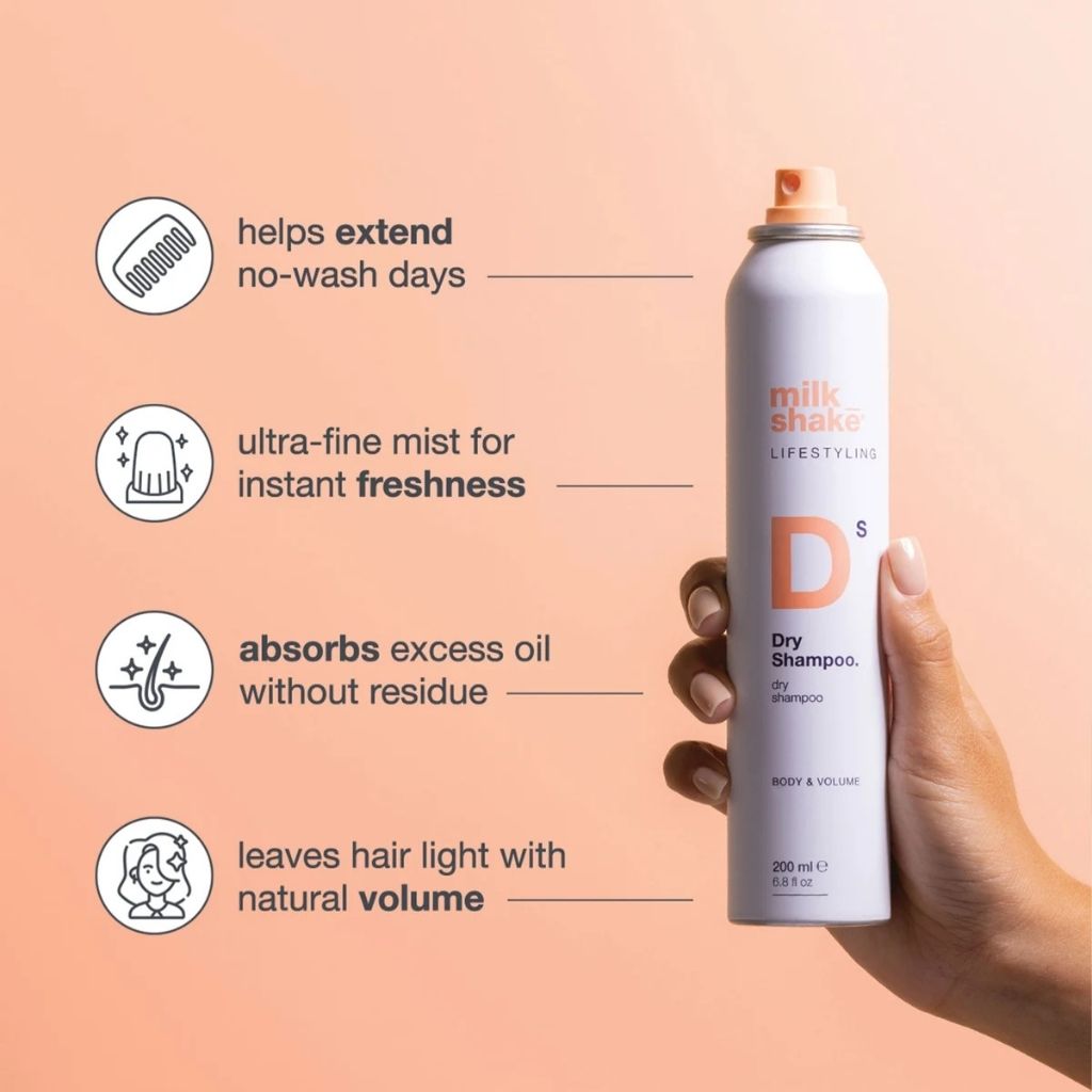 milk_shake Lifestyling Dry Shampoo 225ml | Refresh | Zennkai