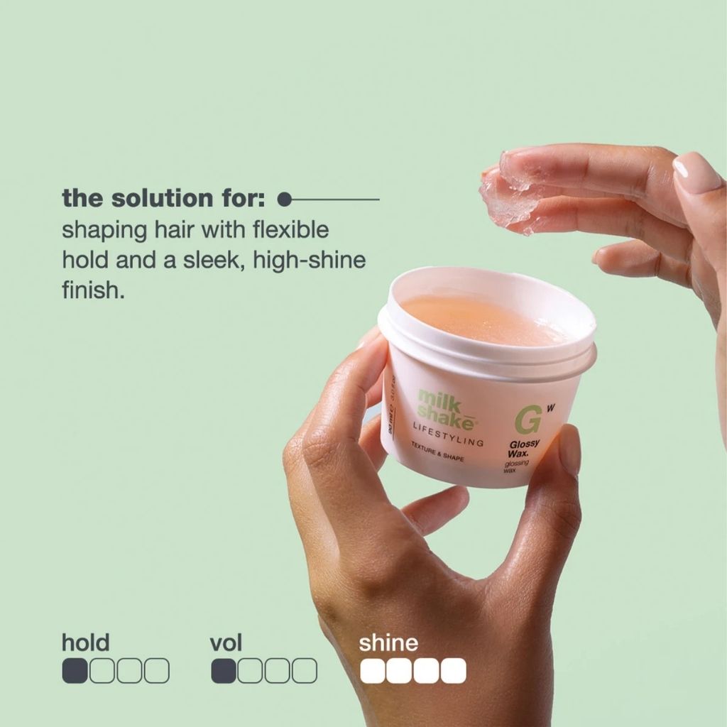 Milkshake Lifestyling Glossy Wax - Zennkai