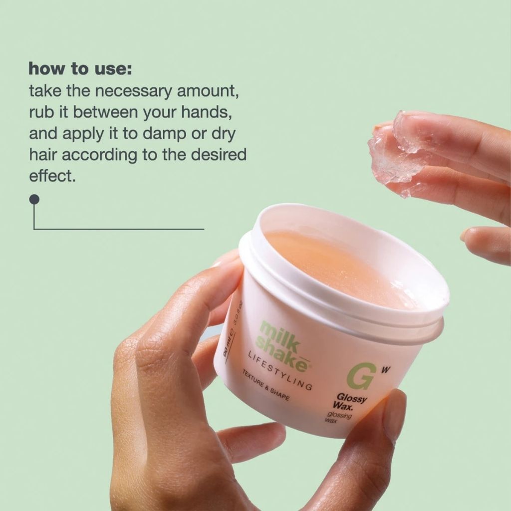 Milkshake Lifestyling Glossy Wax - Zennkai