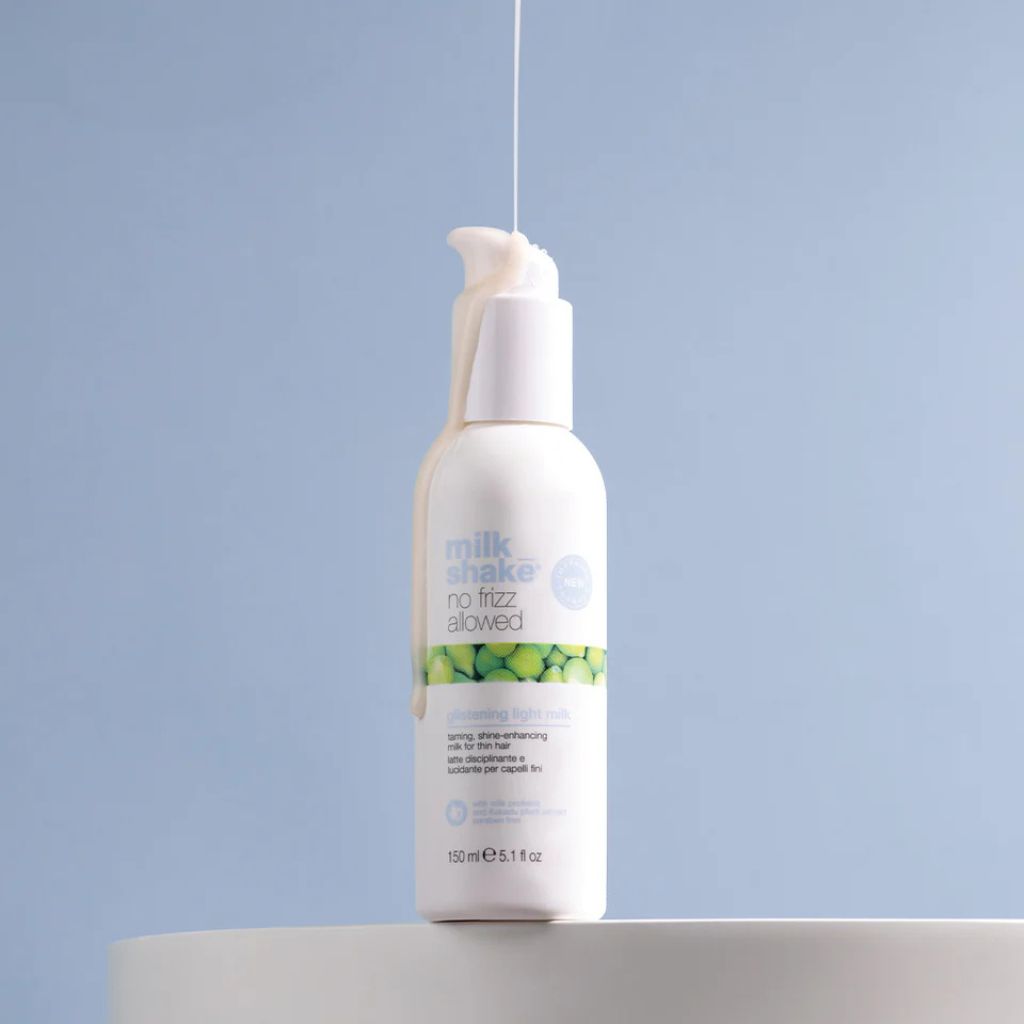 Milkshake No Frizz Allowed Glistening Light Milk Dripping onto Bottle - Zennkai