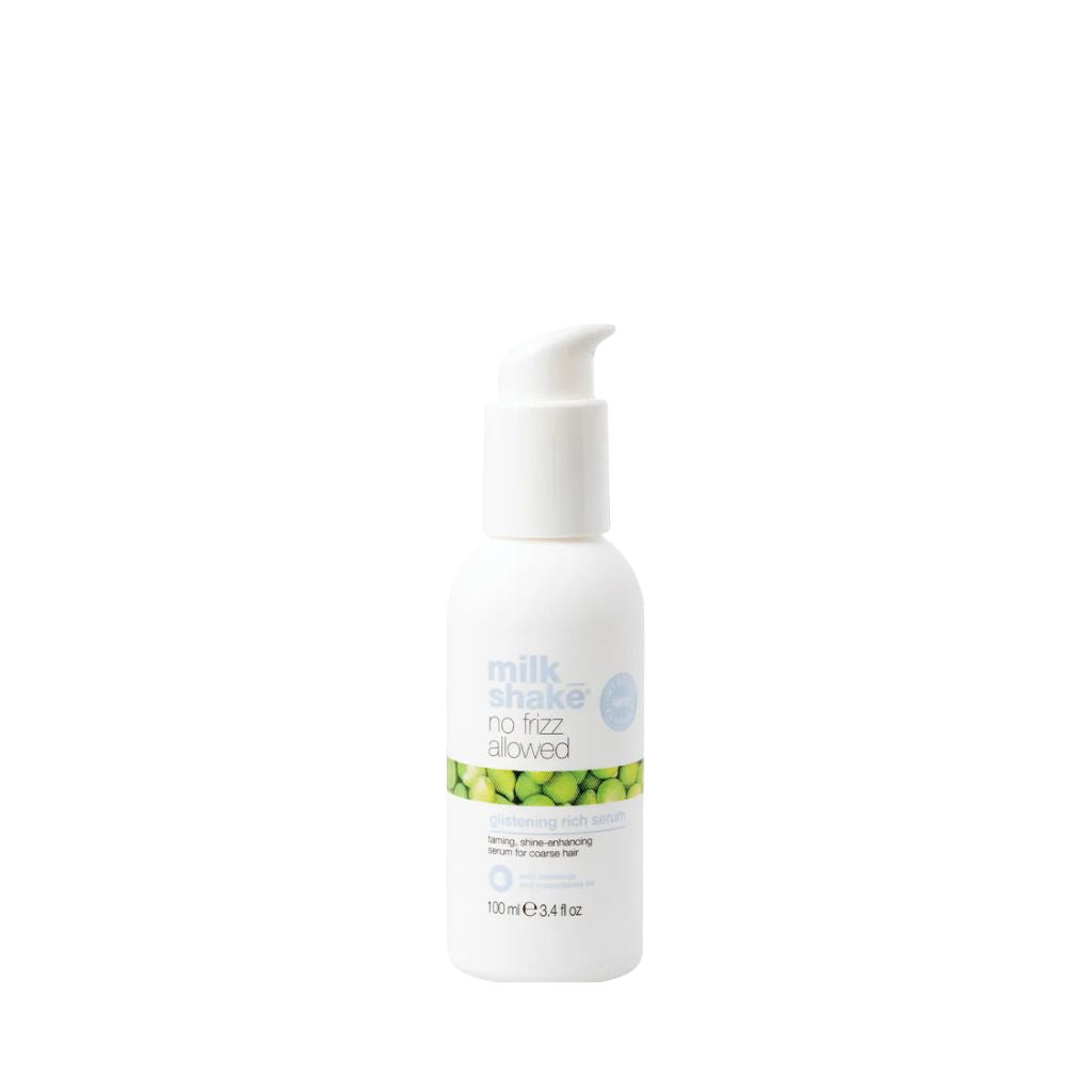 Milkshake No Frizz Allowed Glistening Rich Serum for Frizzy Coarse, Thick Hair - Zennkai