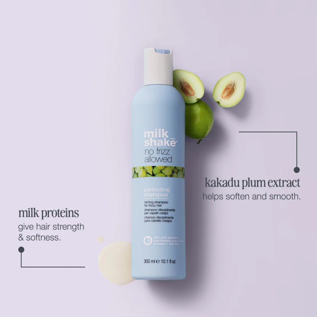 Milkshake No Frizz Allowed Perfecting Shampoo for Frizzy Hair Key Ingredients - Zennkai