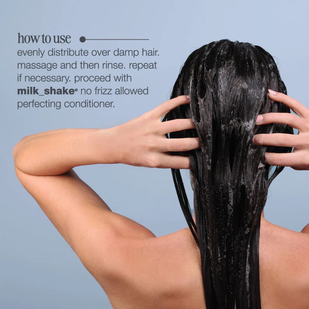 Milkshake No Frizz Allowed Perfecting Shampoo for Frizzy Hair How to Use - Zennkai