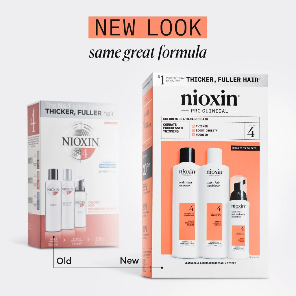 Nioxin System 4 Scalp Care + Hair Thickening System