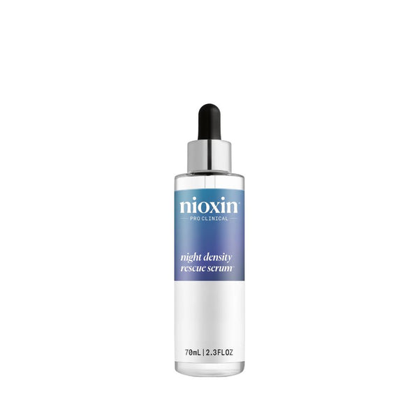 Nioxin Night Density Rescue Serum 70ml — overnight leave-in hair thickening treatment, available at Zennkai Canada