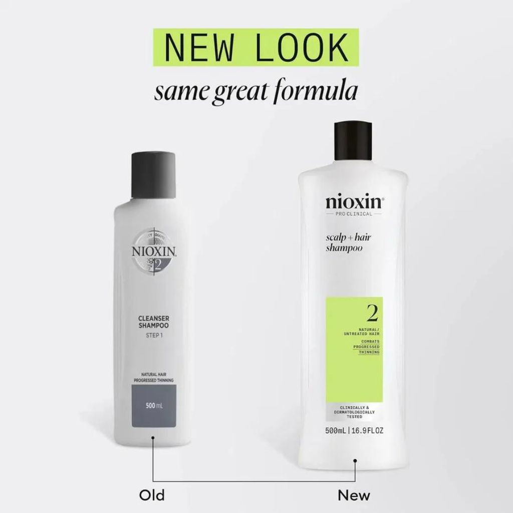 Nioxin System 2 Scalp + Hair Shampoo 1L - Zennkai