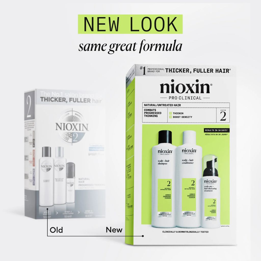 Nioxin System 2 Scalp Care + Hair Thickening System