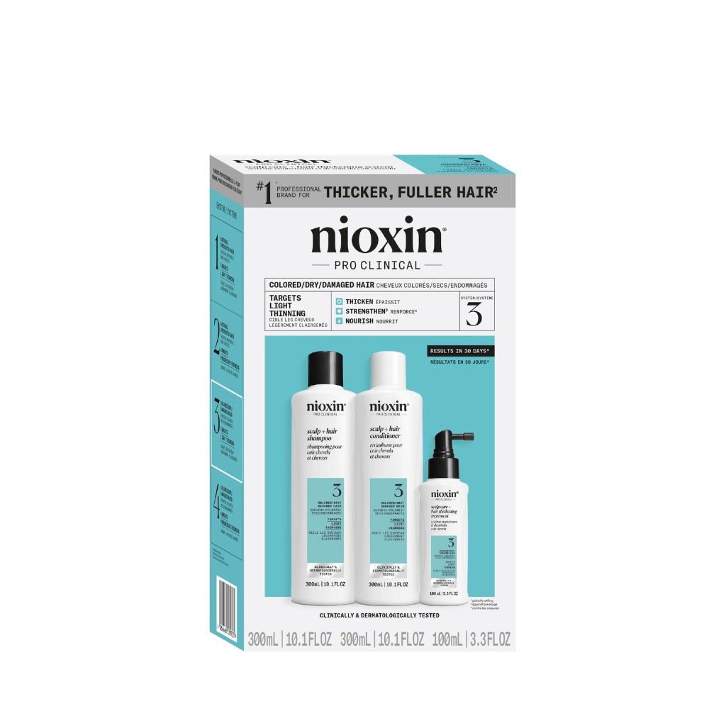 Nioxin System 3 Scalp Care + Hair Thickening System for Thinning, Dry, Color-Treated Hair - Zennkai