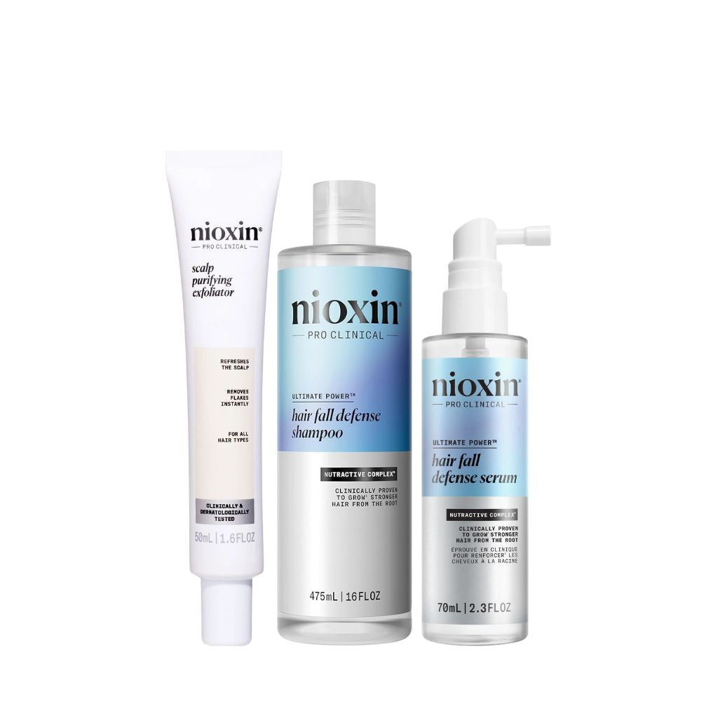 Nioxin Ultimate Hair Fall Defense Bundle - Zennkai