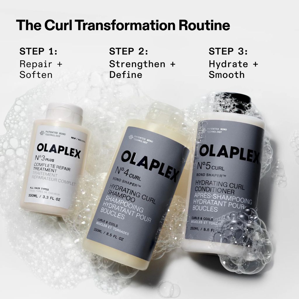 Olaplex No.4Curl Hydrating Curl Shampoo for Curly Hair Curl Transformation Routine - Zennkai