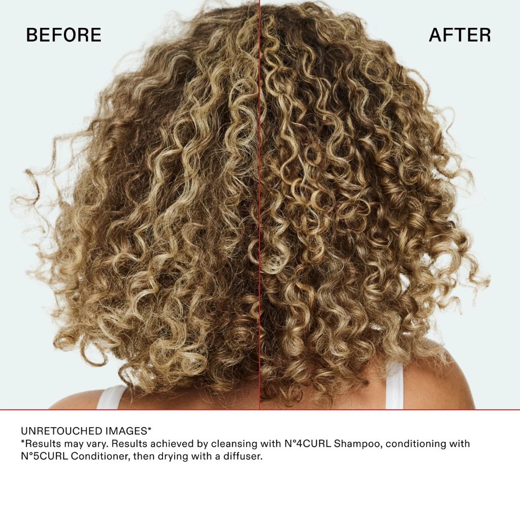 Olaplex No.5Curl Hydrating Curl Conditioner for Curly Hair Before and After Very Curly Hair  - Zennkai